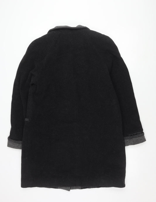 CANVAS Women's Grey Check Overcoat Jacket M