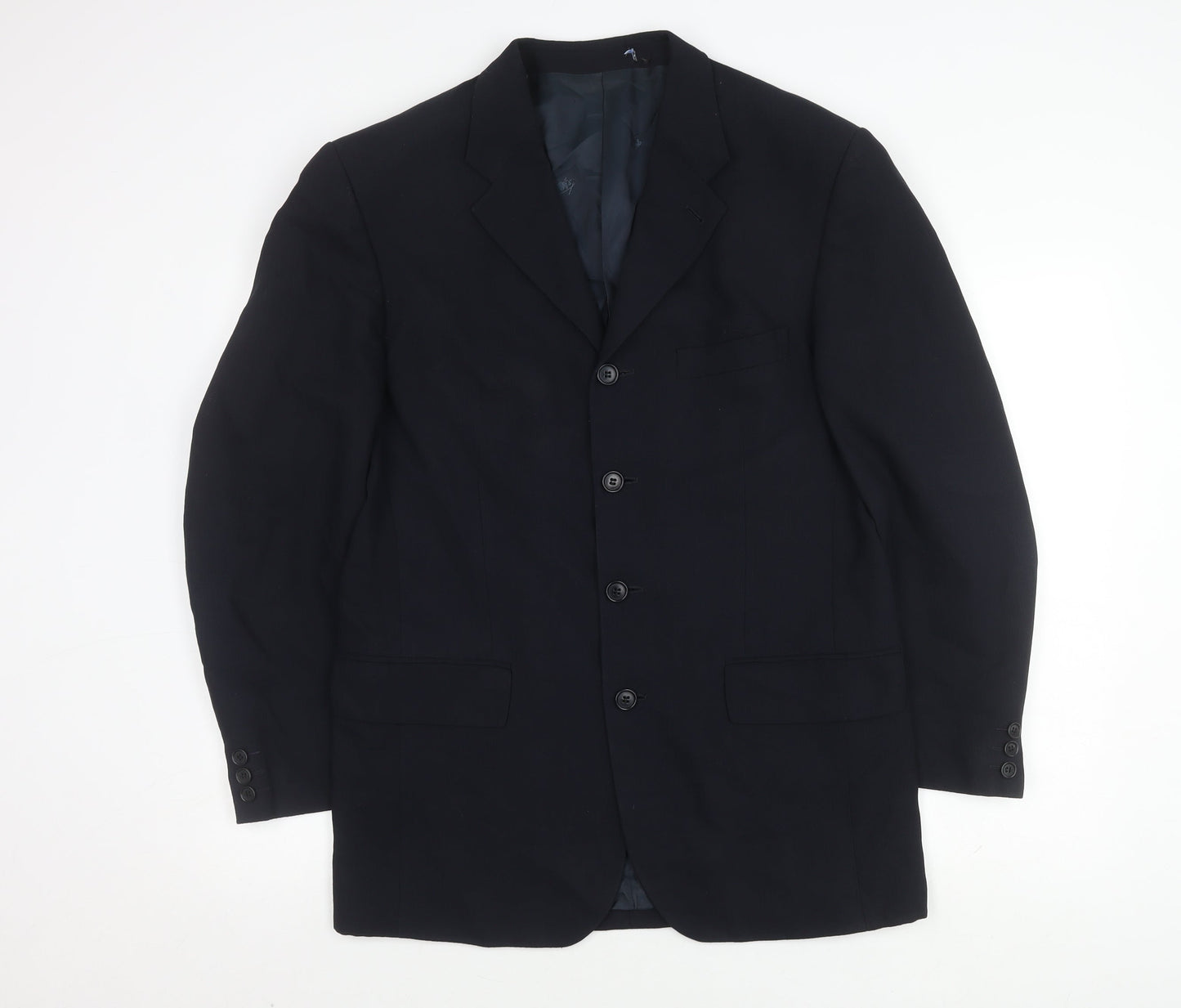 KENZO Men's Blue Wool Blazer UK Size 40