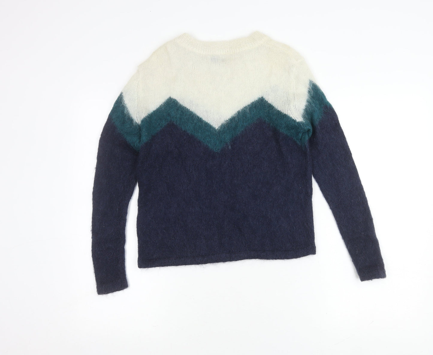 Jack Wills Women's Multicoloured Pullover Jumper Size 10