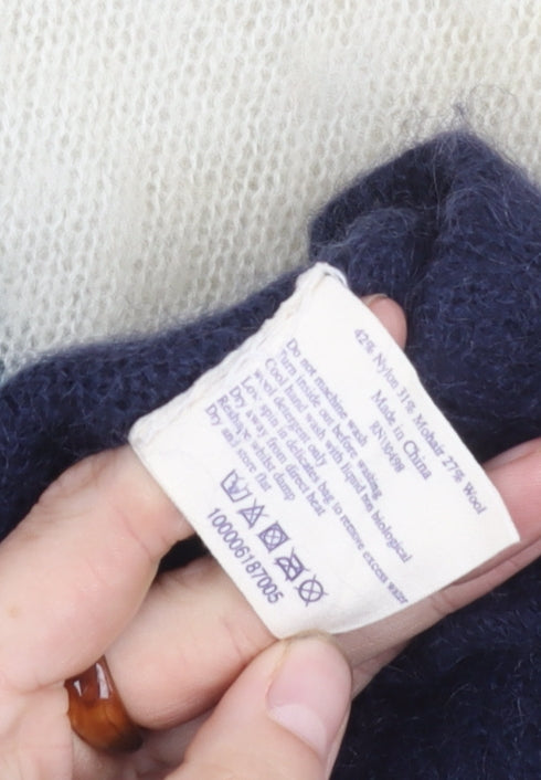 Jack Wills Women's Multicoloured Pullover Jumper Size 10