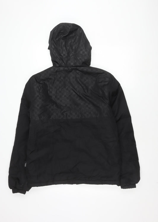 Hot Fuz XS Unisex Black Puffer Jacket