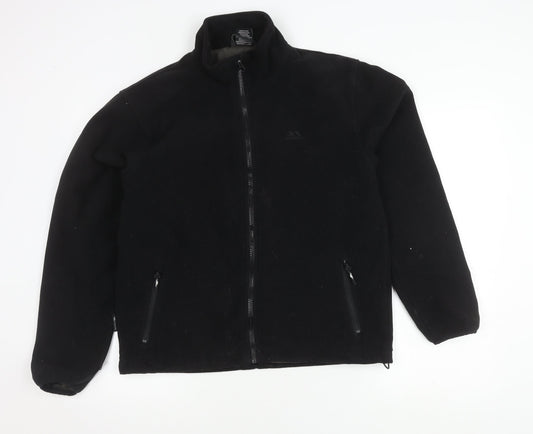 Trespass Men's Black S Basic Fleece Jacket