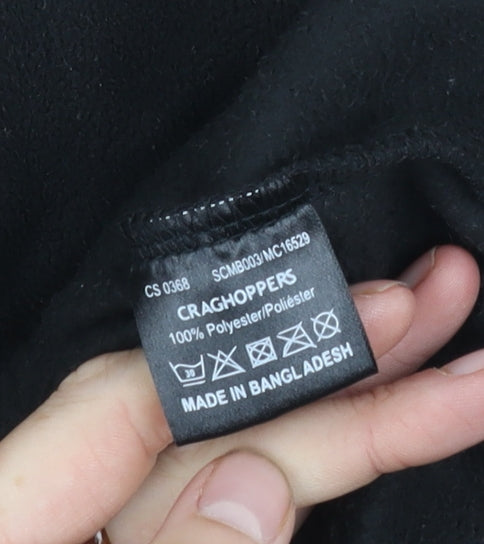 Craghoppers Men's Black XL Waistcoat Full Zip