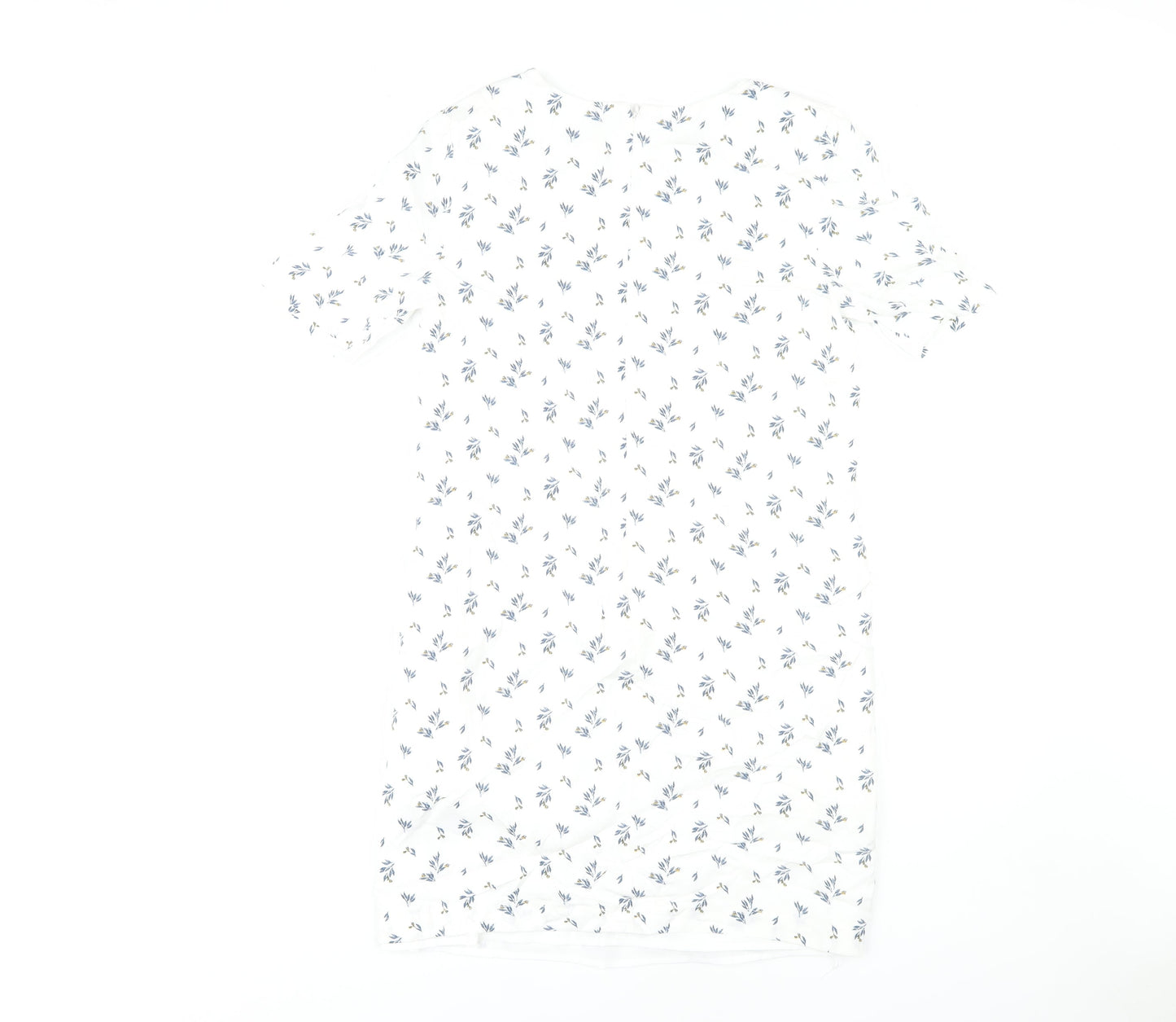 Gant Women's White Floral Short Sleeve Dress