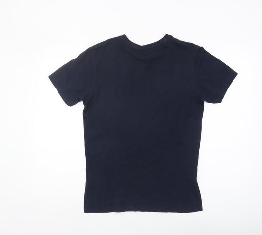 Helly Hansen Men's Blue Cotton T-Shirt Size S