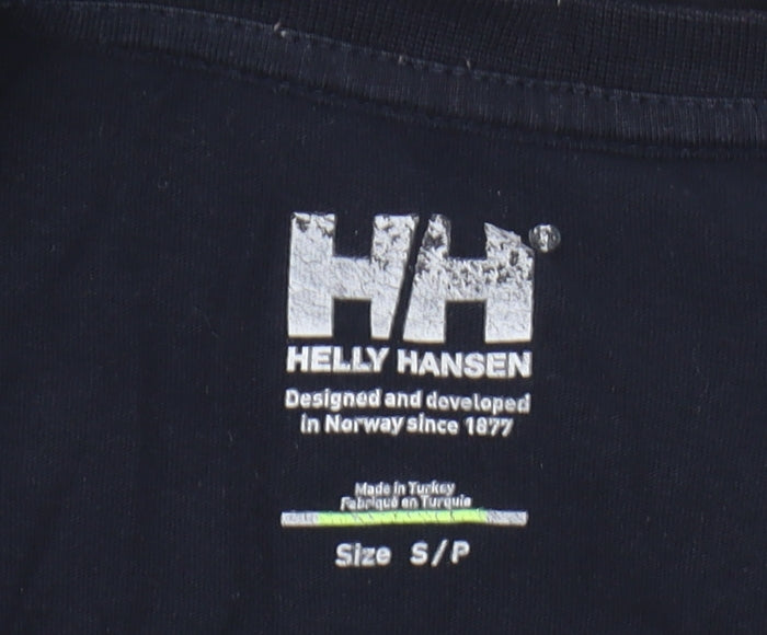 Helly Hansen Men's Blue Cotton T-Shirt Size S