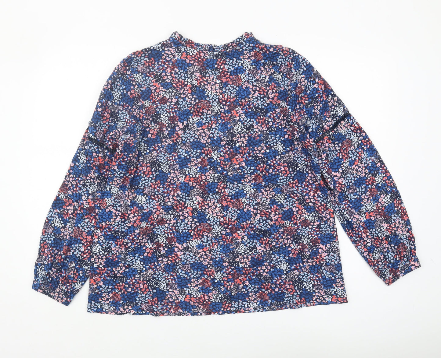 Joules Women's Multicoloured Floral Blouse Size 14