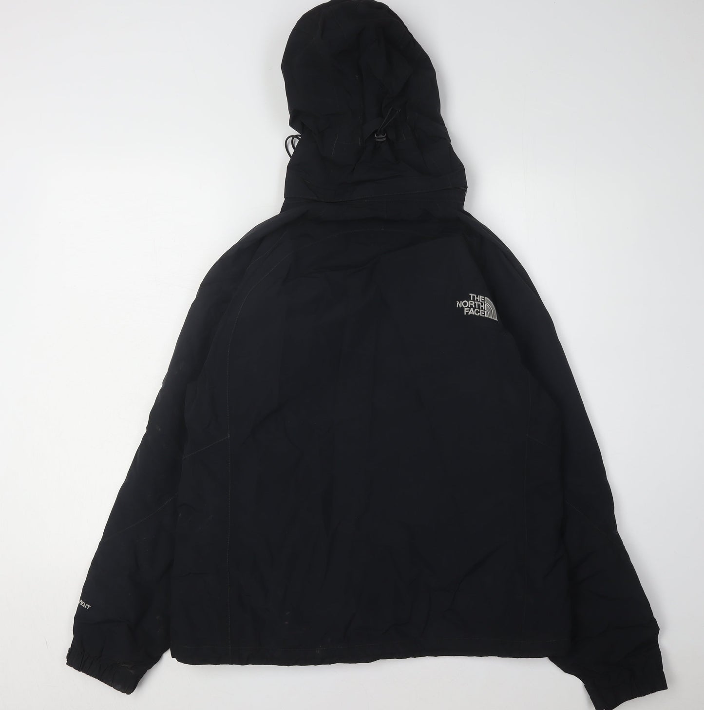 The North Face Women's Black Parka Jacket L Hooded