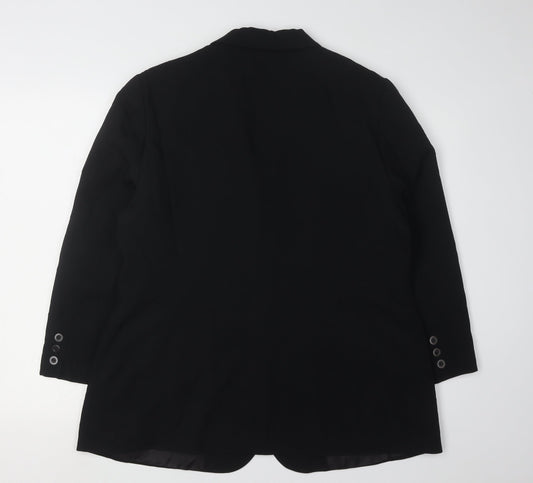 Verse Women's Black Blazer - Size 16