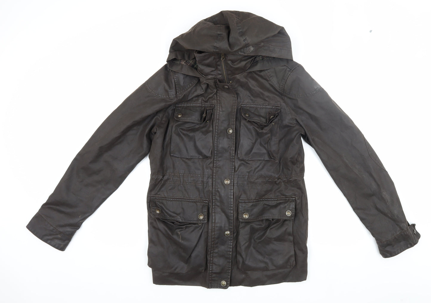 Fat Face Women's Brown Parka Jacket Size 12