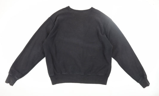 Champion Men's Black Pullover Sweatshirt Large