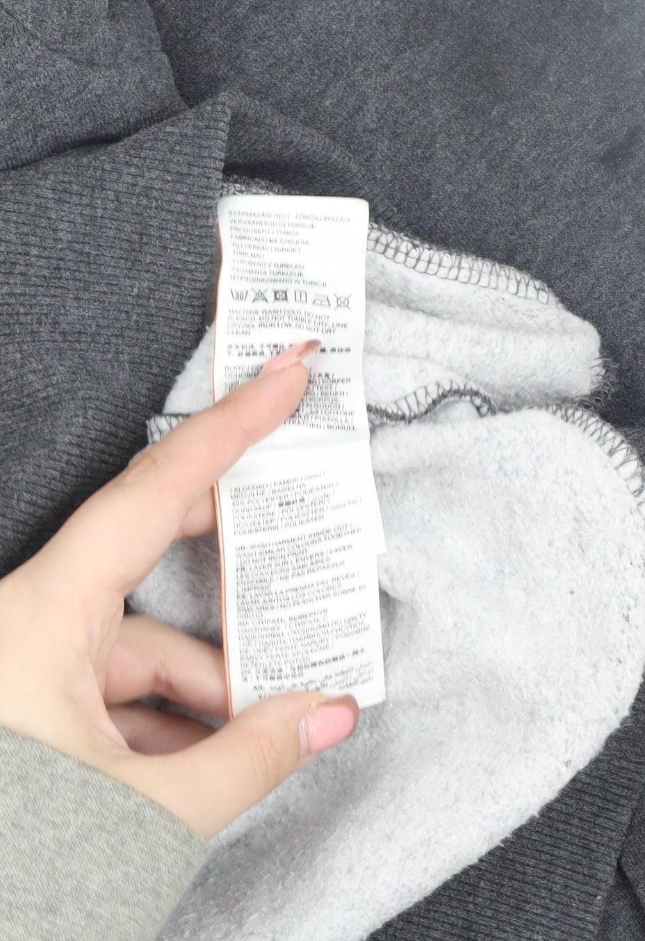 Superdry Women's Grey Pullover Hoodie, Size 12, Casual, Logo