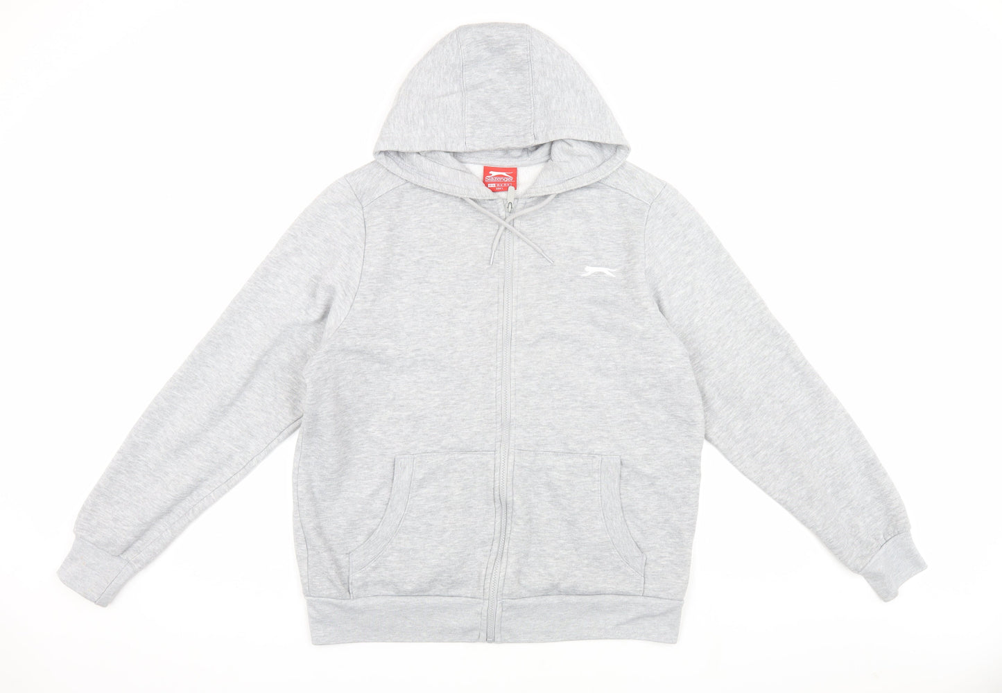 Slazenger Men's Grey Hooded Jacket Size M