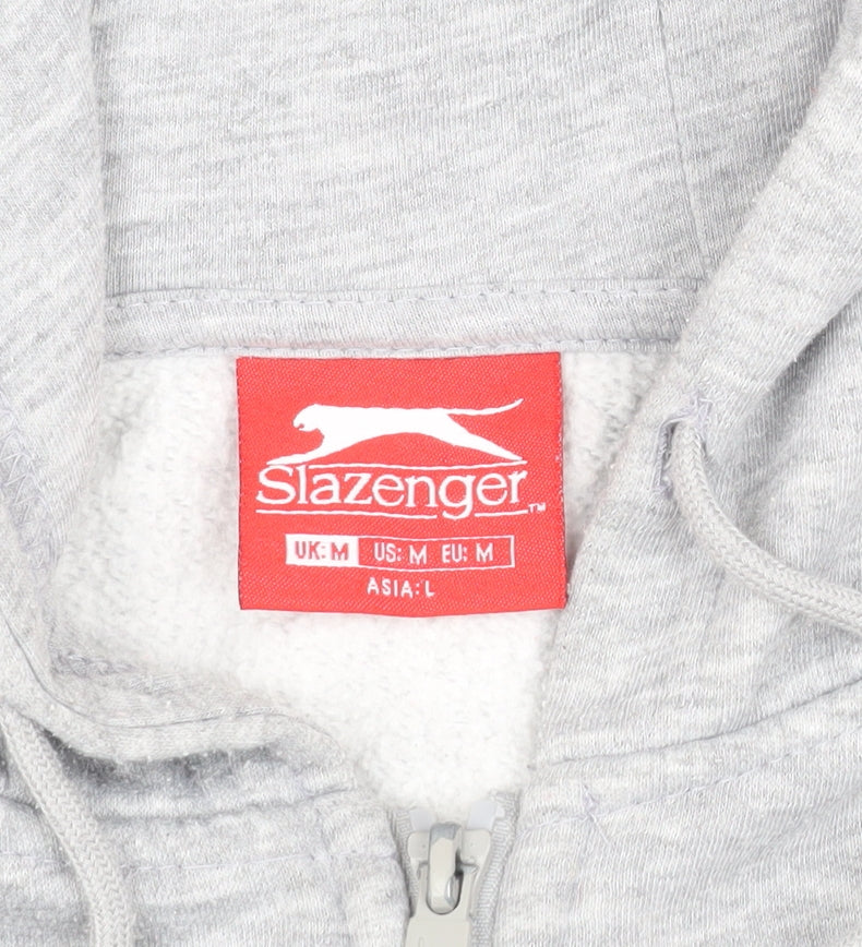 Slazenger Men's Grey Hooded Jacket Size M
