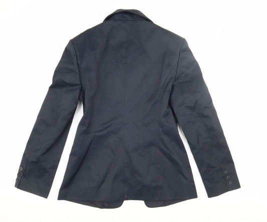 Sisley Women's Black Blazer Size 14 - Classic & Elegant