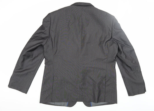 Next Men's Grey Suit Jacket 46R