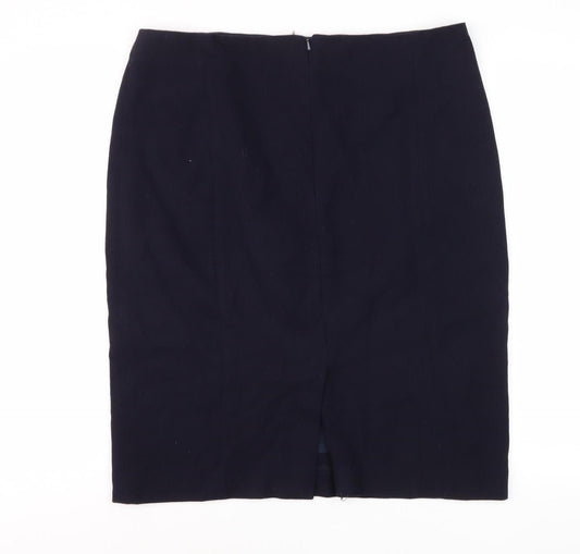 Hobbs Women's Black Pencil Skirt Size 12 - Elegant Formal Wear