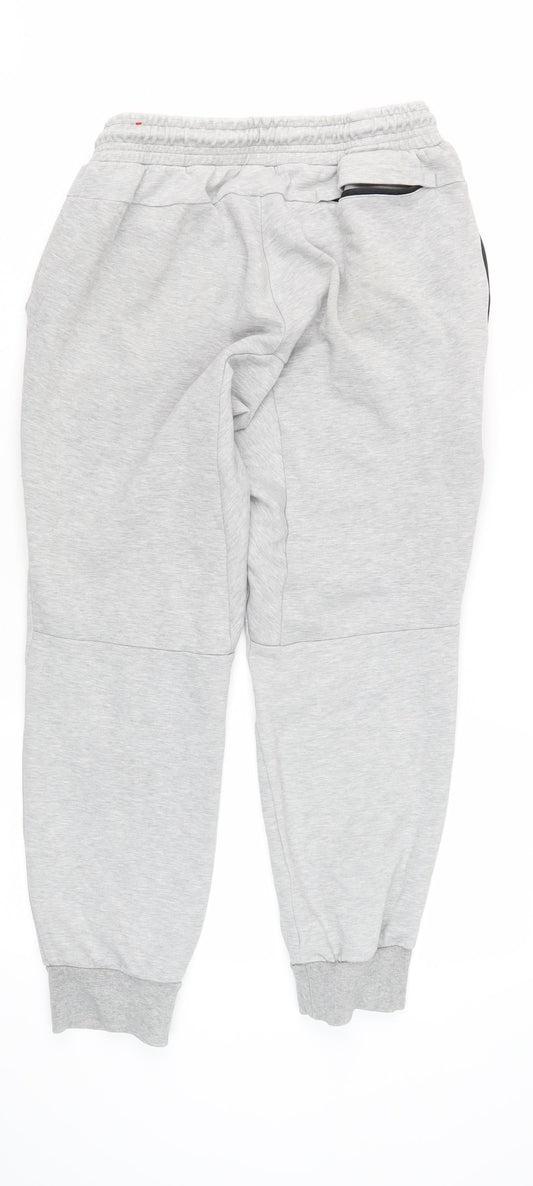 Nike Men's Grey Jogger Trousers L - Gym & Casual Wear