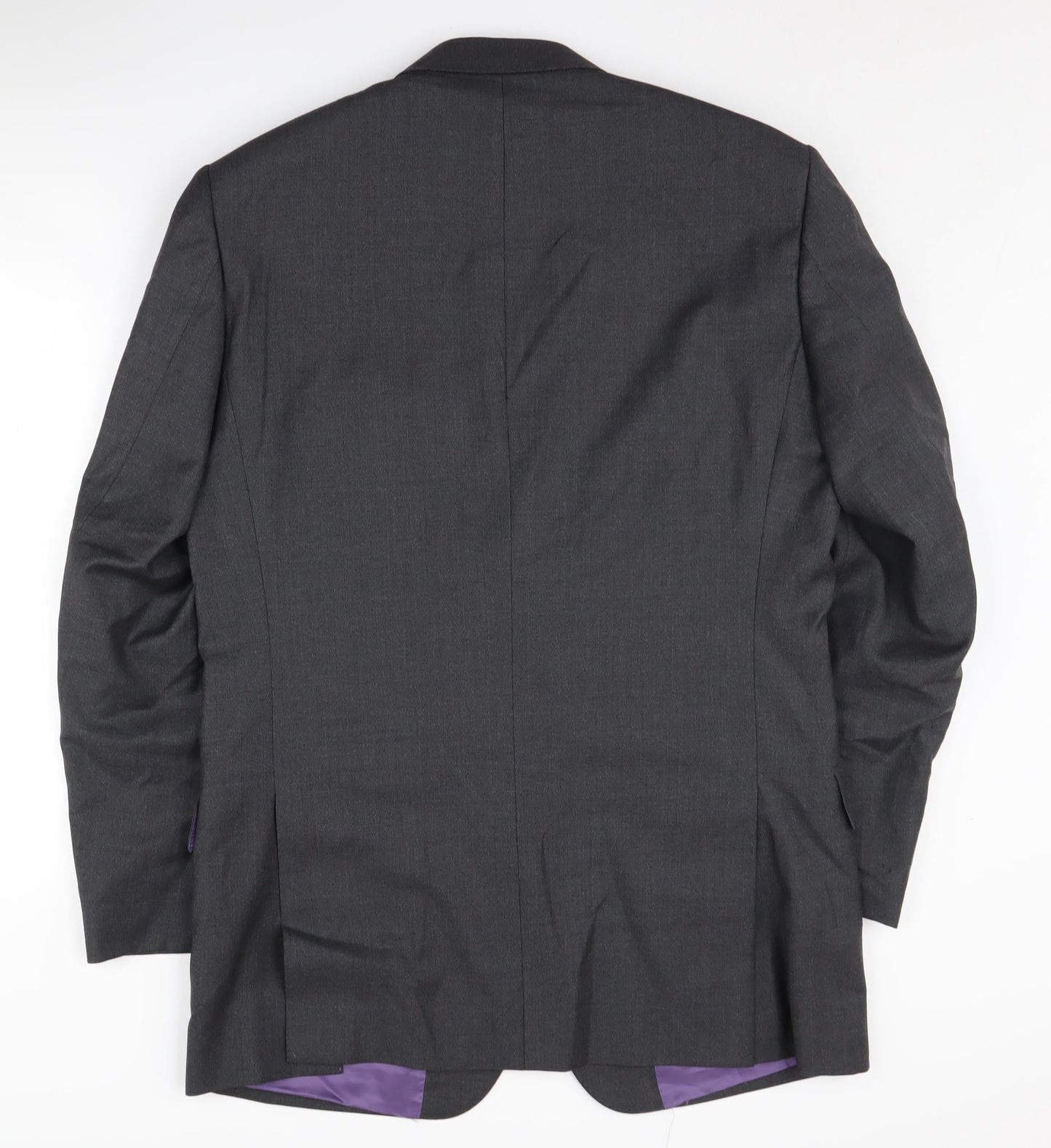 T.M.Lewin Men's Grey Blazer, Size 42L
