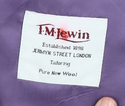T.M.Lewin Men's Grey Blazer, Size 42L