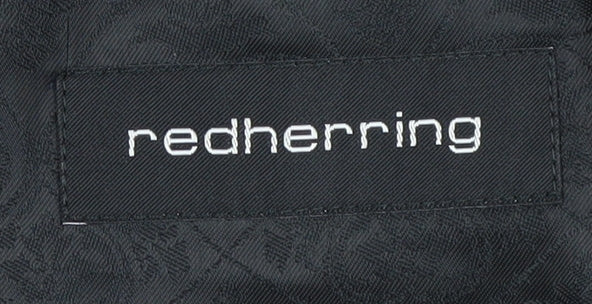 Brand and care label for Red Herring Men's Blue Blazer, 38R, Business/Formal
