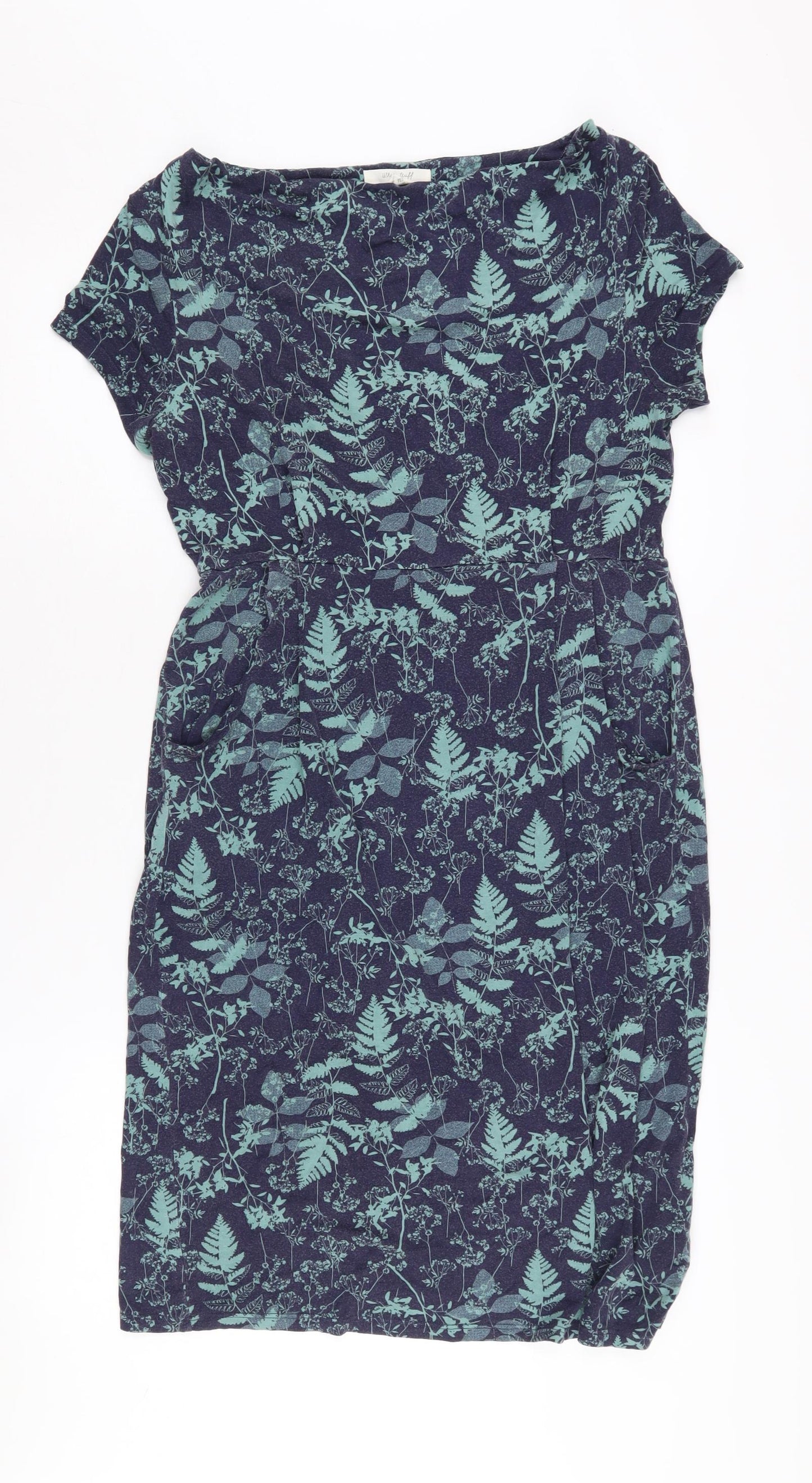 White Stuff Women's Multicoloured Floral Dress, Size 10