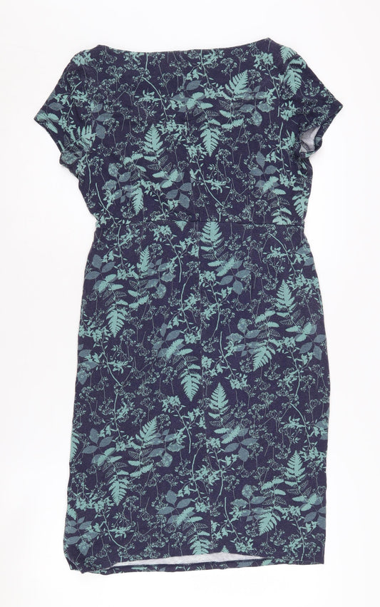 White Stuff Women's Multicoloured Floral Dress, Size 10