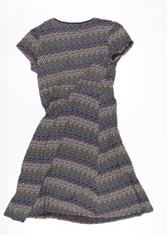 Seasalt Women's Multicoloured Viscose Dress Size 12