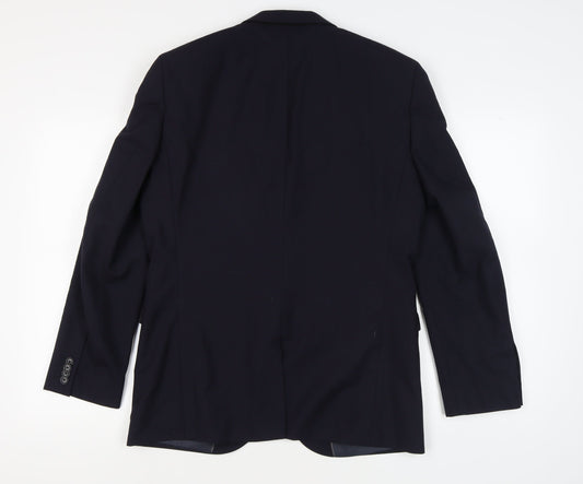 Next Men's Blue Blazer Jacket 40R Formal Wear