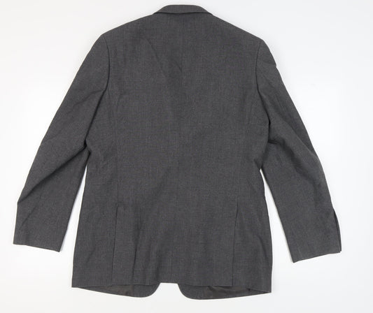 Jack Reid Men's Grey 42 Long Blazer, BHS Exclusive