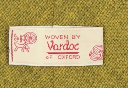 William Morling Ltd Men's Green Wool Slim Tie