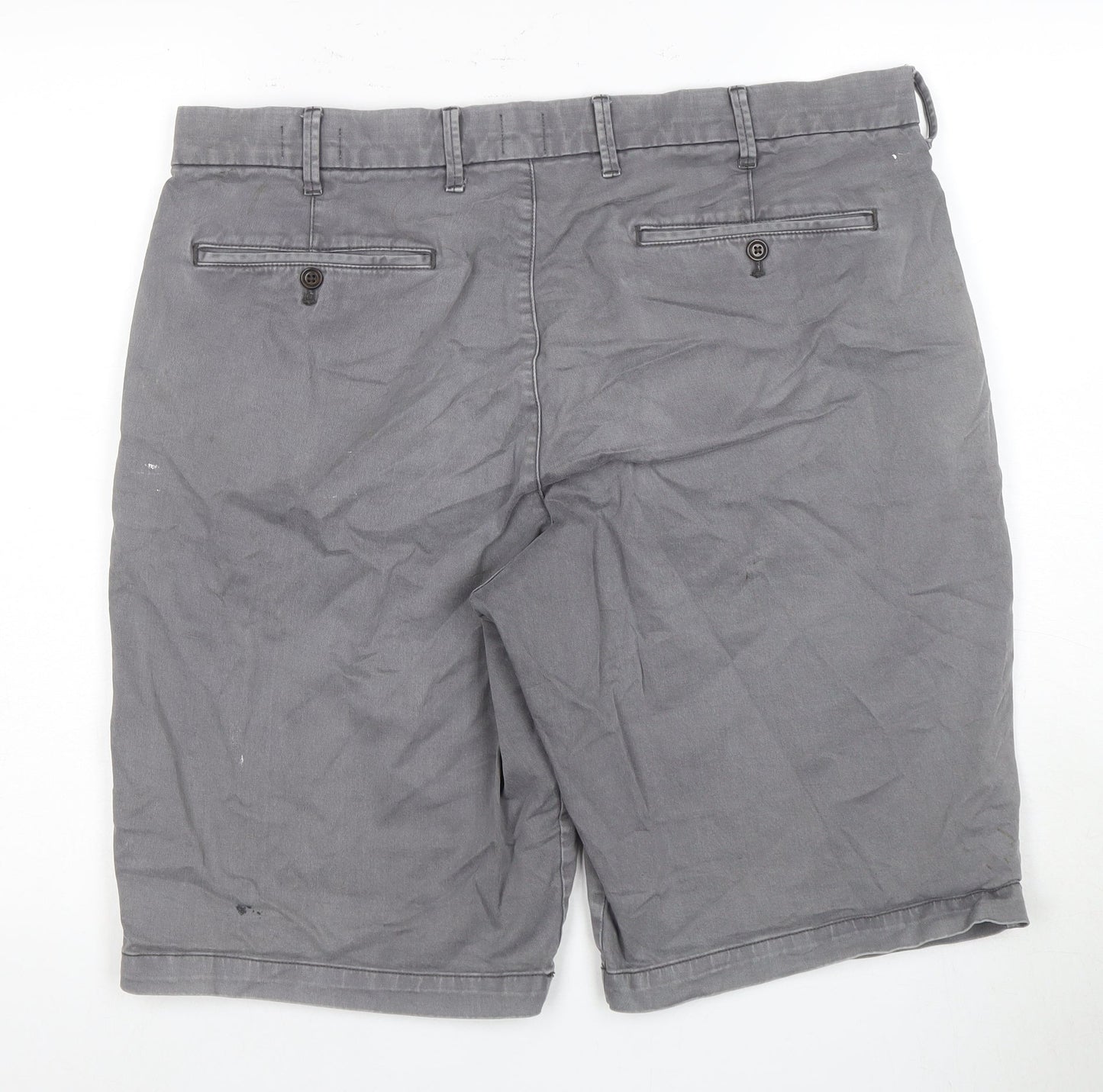 GAP Men’s Grey Chino Shorts Size 36 with Pockets