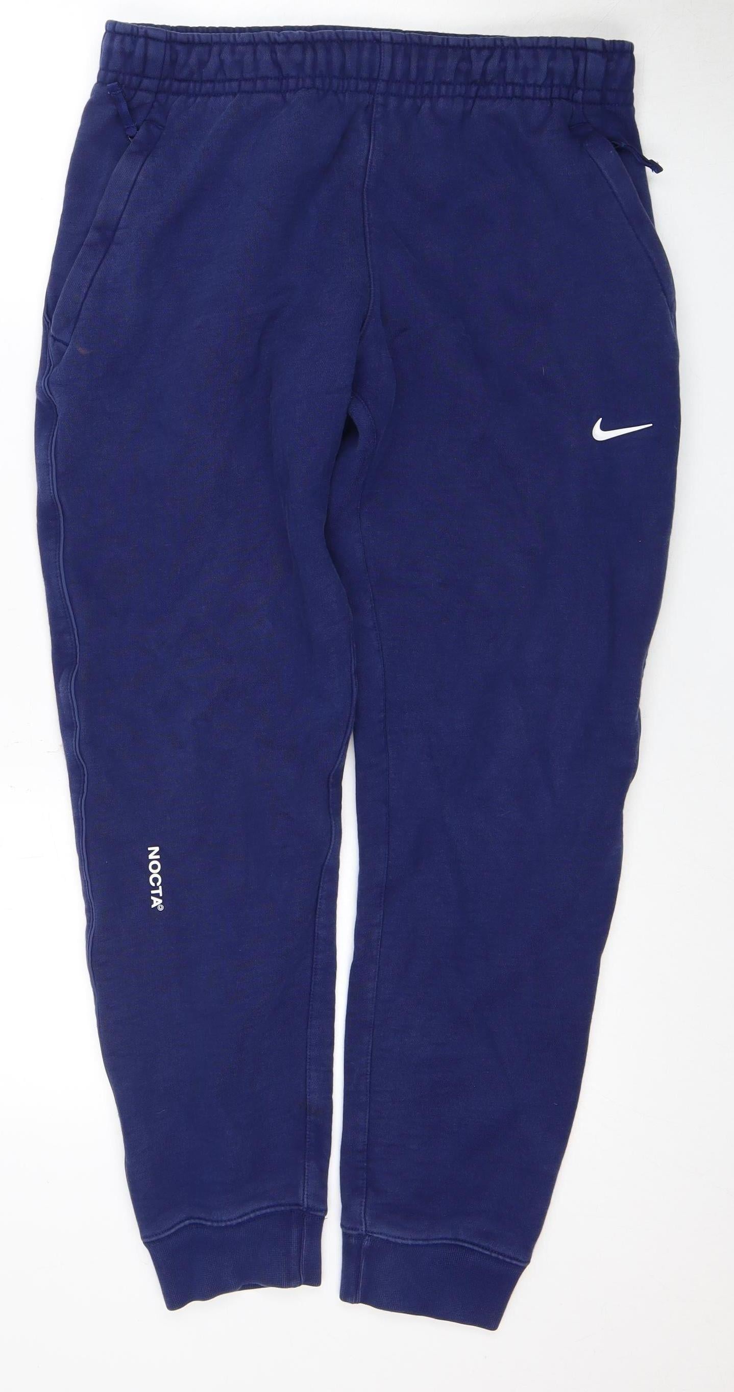 Nike Men's Blue Jogger Trousers Size M Regular Fit