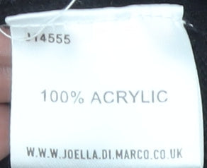 Joella Di Marco Women's Black Pullover Jumper Size S