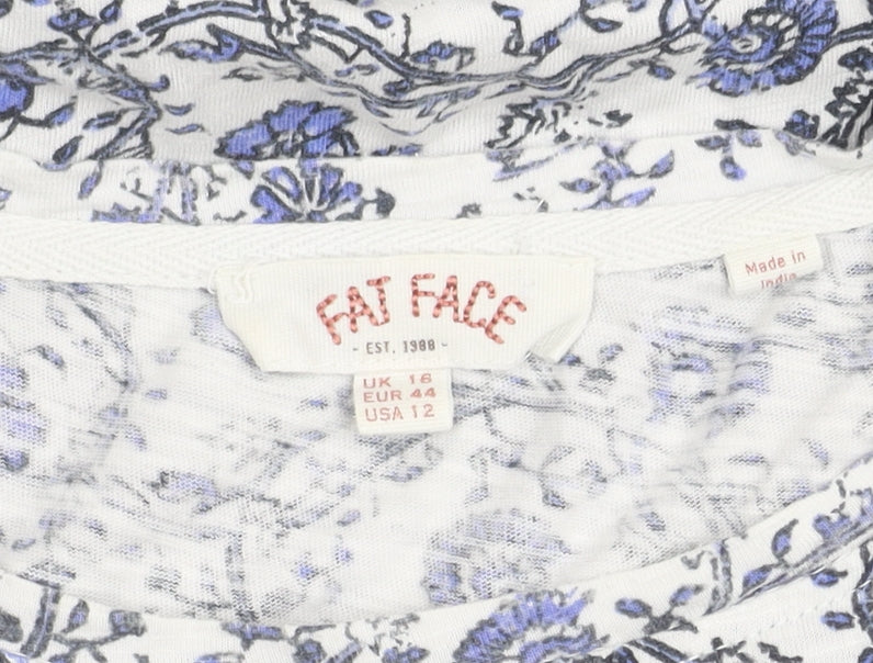 Fat Face Women's Multicoloured Floral Tank, Size 18