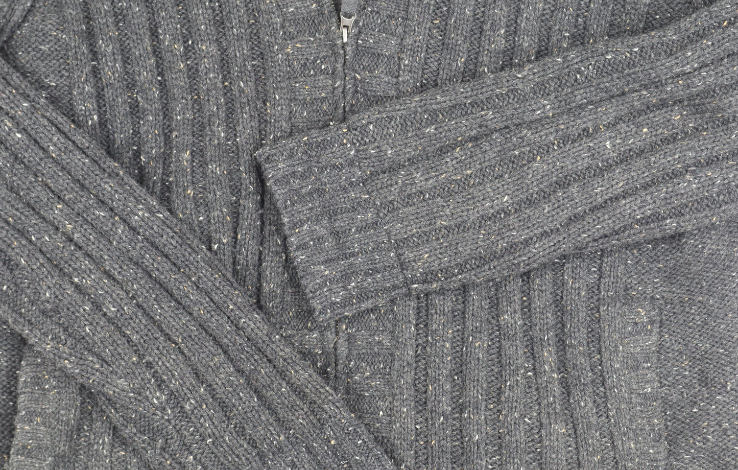 Lee Cooper Men's XL Grey Knit Jacket