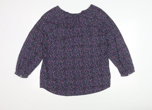 Crew Clothing Women’s Multicoloured Floral Blouse 14