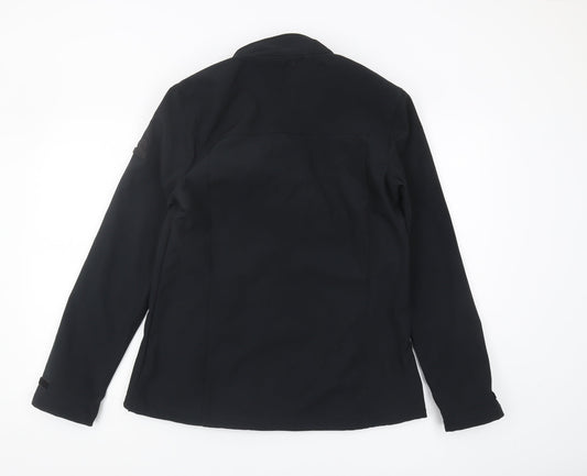 TOG24 Women's Black Jacket, Size 12 - Full Zip