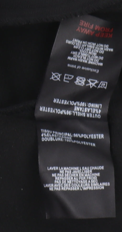 TOG24 Women's Black Jacket, Size 12 - Full Zip