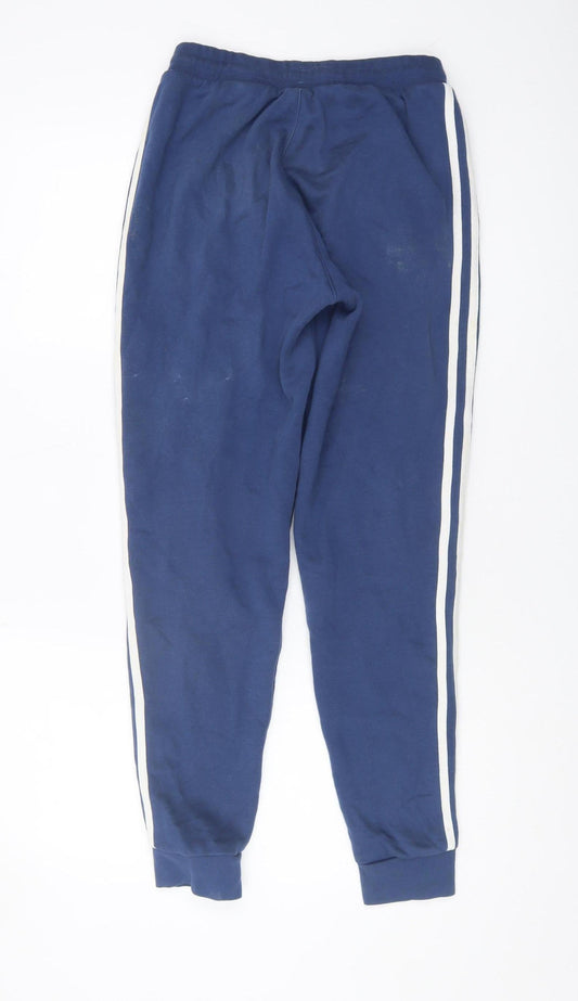 Adidas Women's Blue Jogger Trousers, S, Elastic Waist