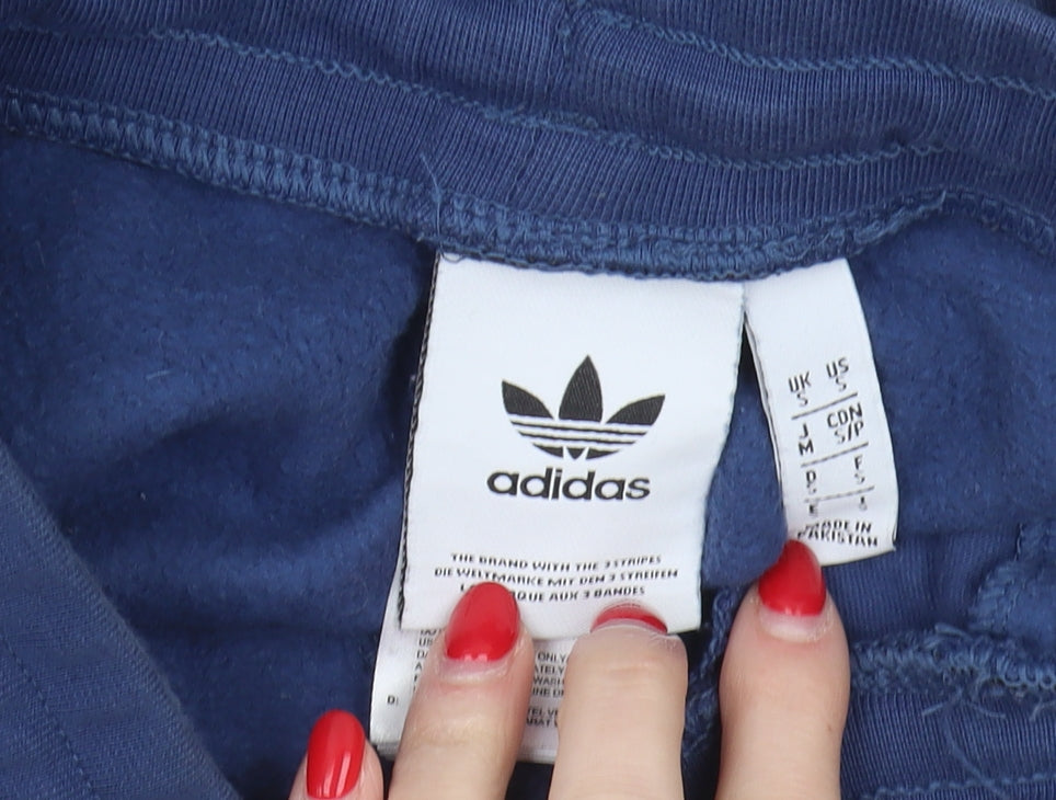 Adidas Women's Blue Jogger Trousers, S, Elastic Waist