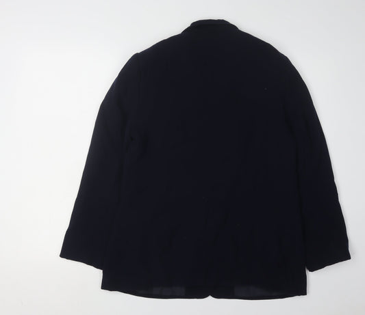 Eastex Women's Black Blazer Size 12 Work Jacket