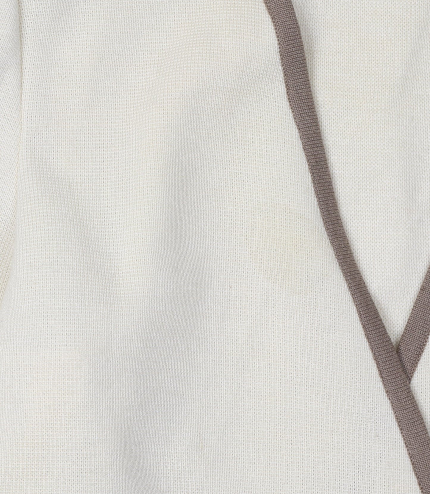 Bellino Women's Ivory V-Neck Cardigan Size 12