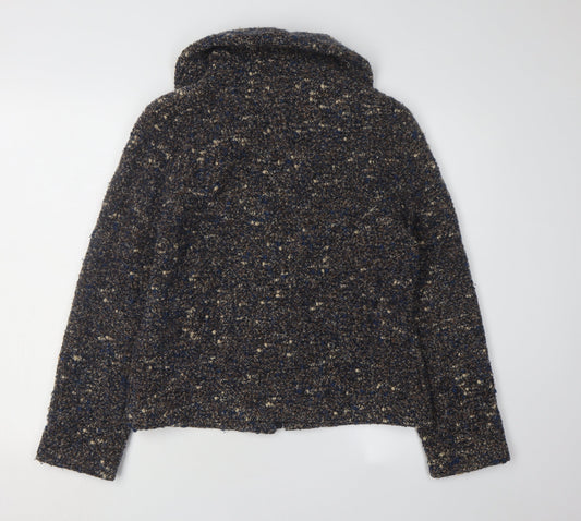 Evelin Brandt Women's Multicolour Tweed Jacket Size 8