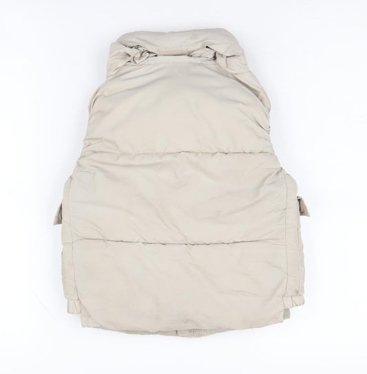 Zara Girls Beige Puffer Jacket 4-5 Years