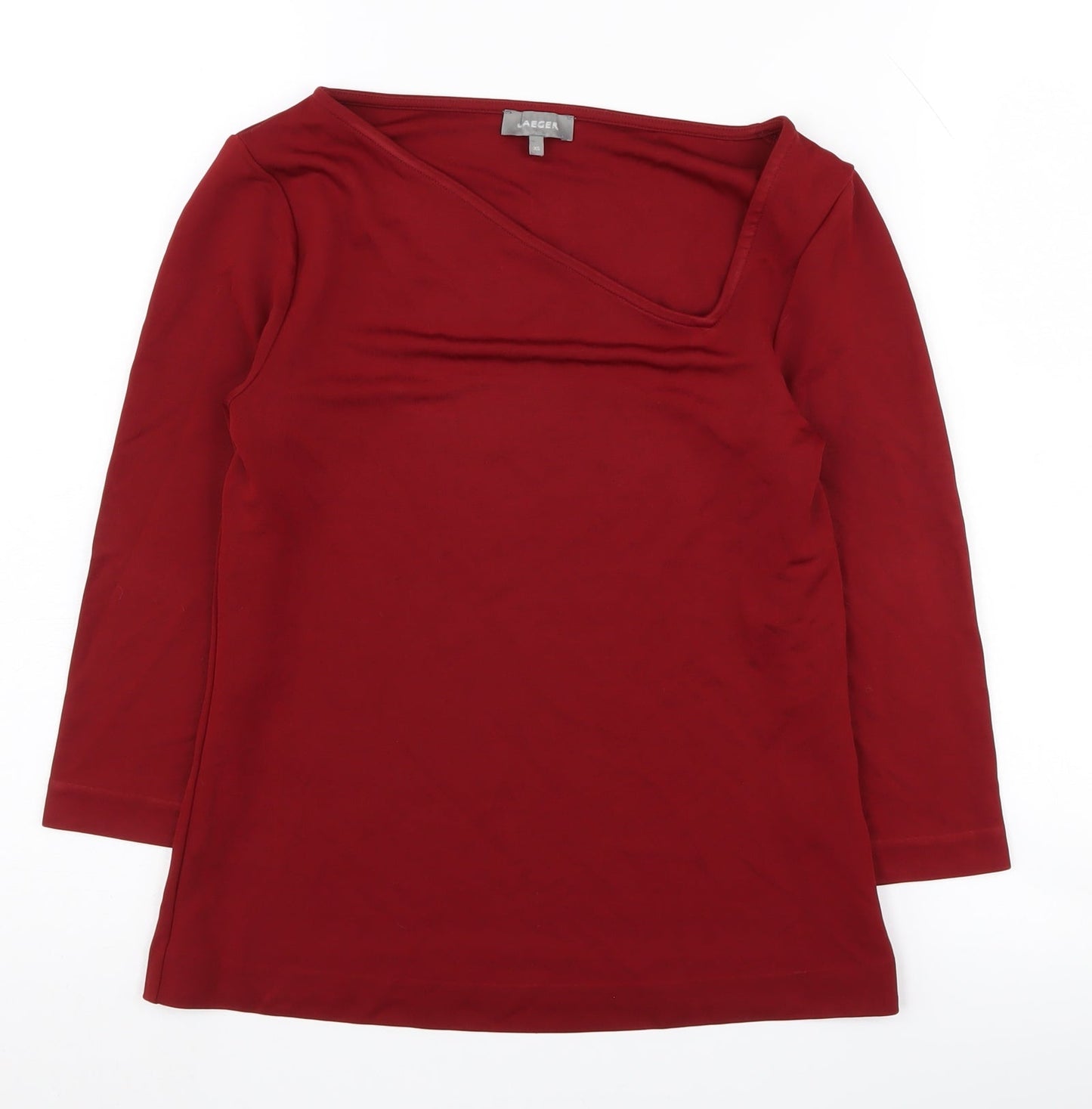 Jaeger Women's Red Long Sleeve Top XS