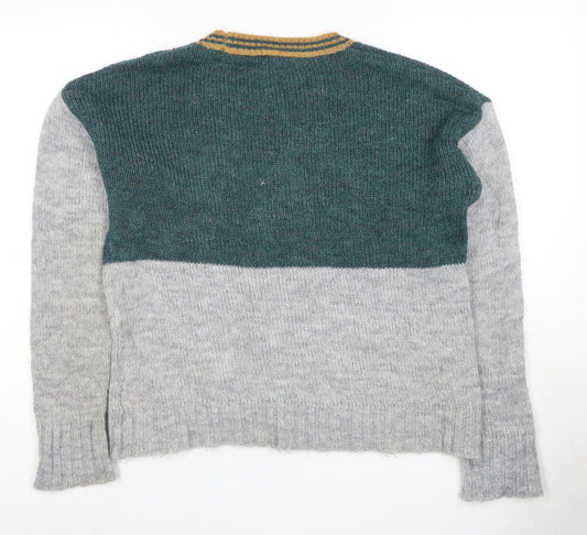 Weird Fish Women's Multicoloured Pullover Jumper Size 12