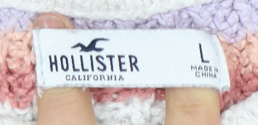 Hollister Women's Multicoloured L Pullover Jumper