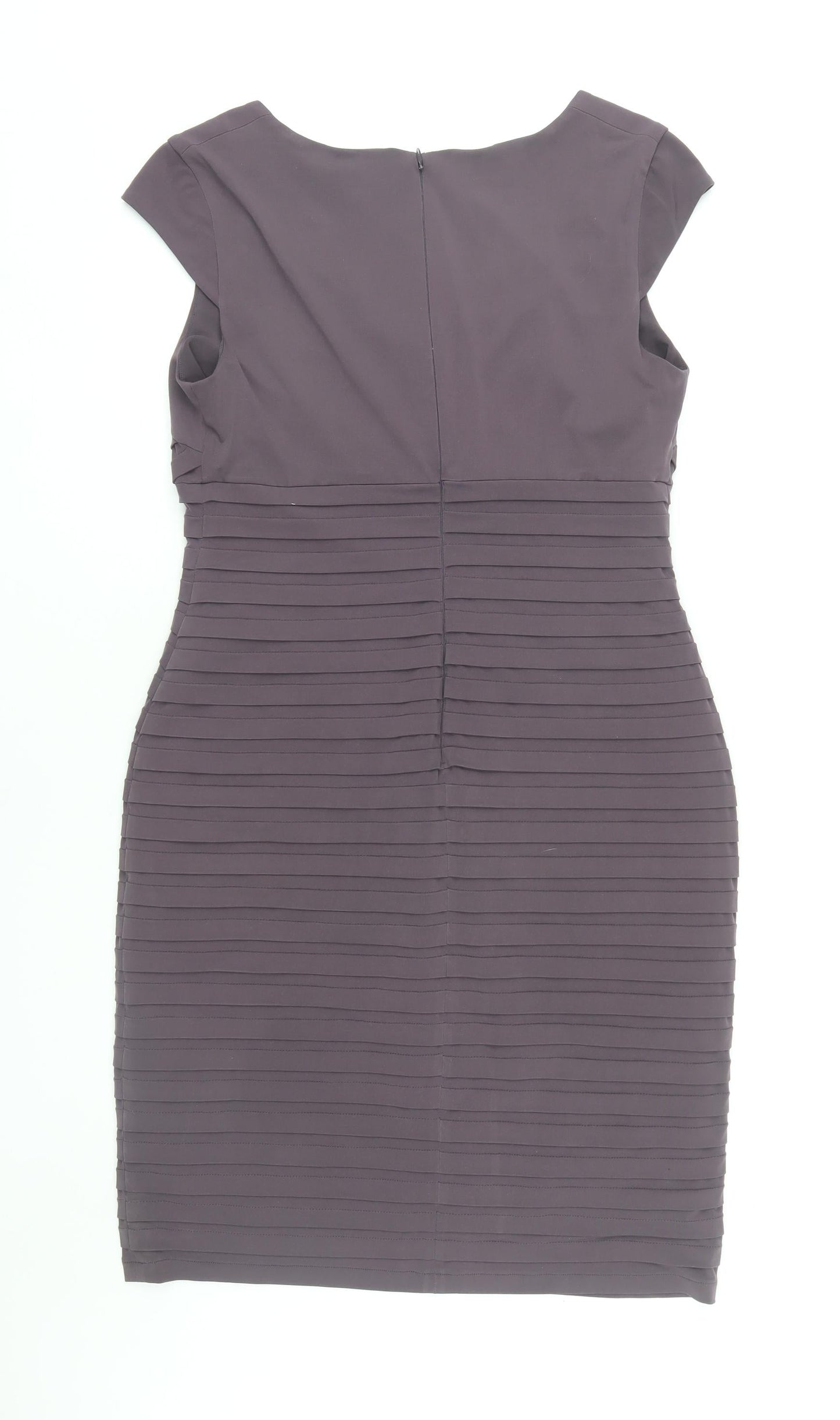 Alexon Women’s Grey Sheath Dress Size 14 Formal