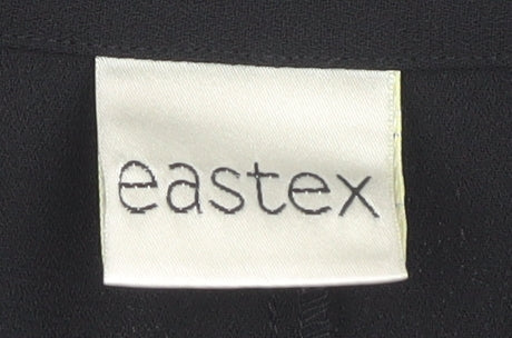 Eastex Women's Black Classic Button-Up Shirt Size 20